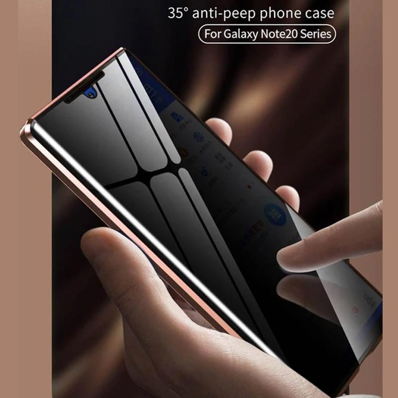 Frendorf | Samsung Anti-Peep Gehärtetes Glas Handyhülle