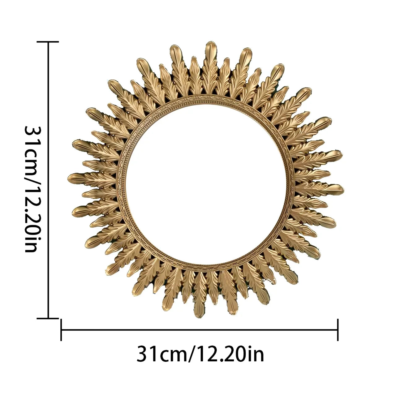 Frendorf | 31cm runder Wandspiegel
