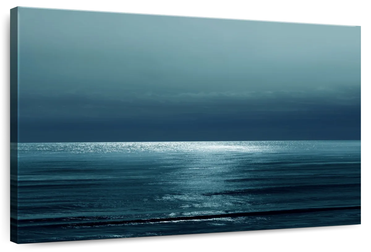 Frendorf | Moonlit Ocean Teal I Wandkunst