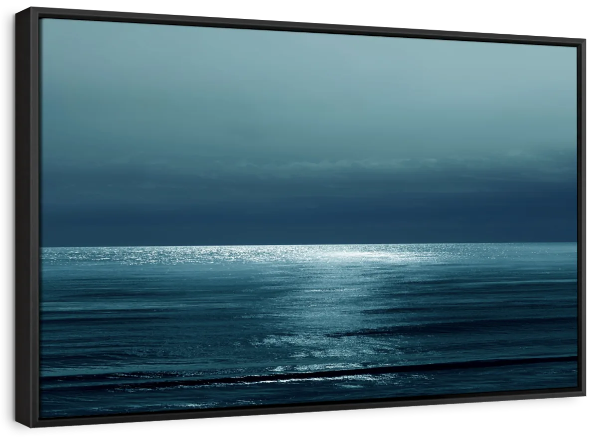 Frendorf | Moonlit Ocean Teal I Wandkunst