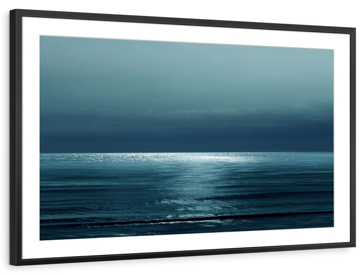 Frendorf | Moonlit Ocean Teal I Wandkunst