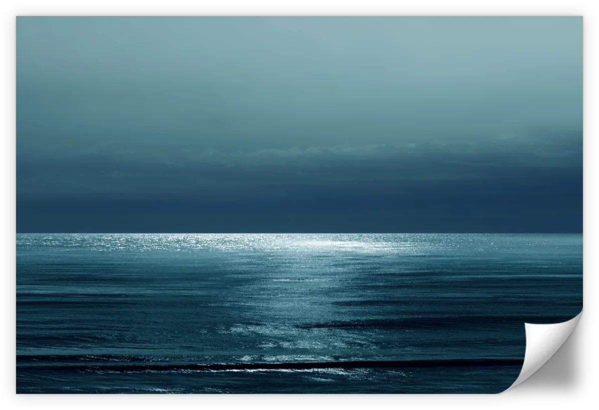 Frendorf | Moonlit Ocean Teal I Wandkunst