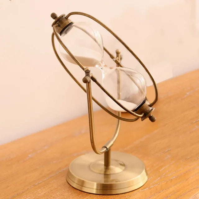 ClassicElegance - Weiße Sand Sanduhr
