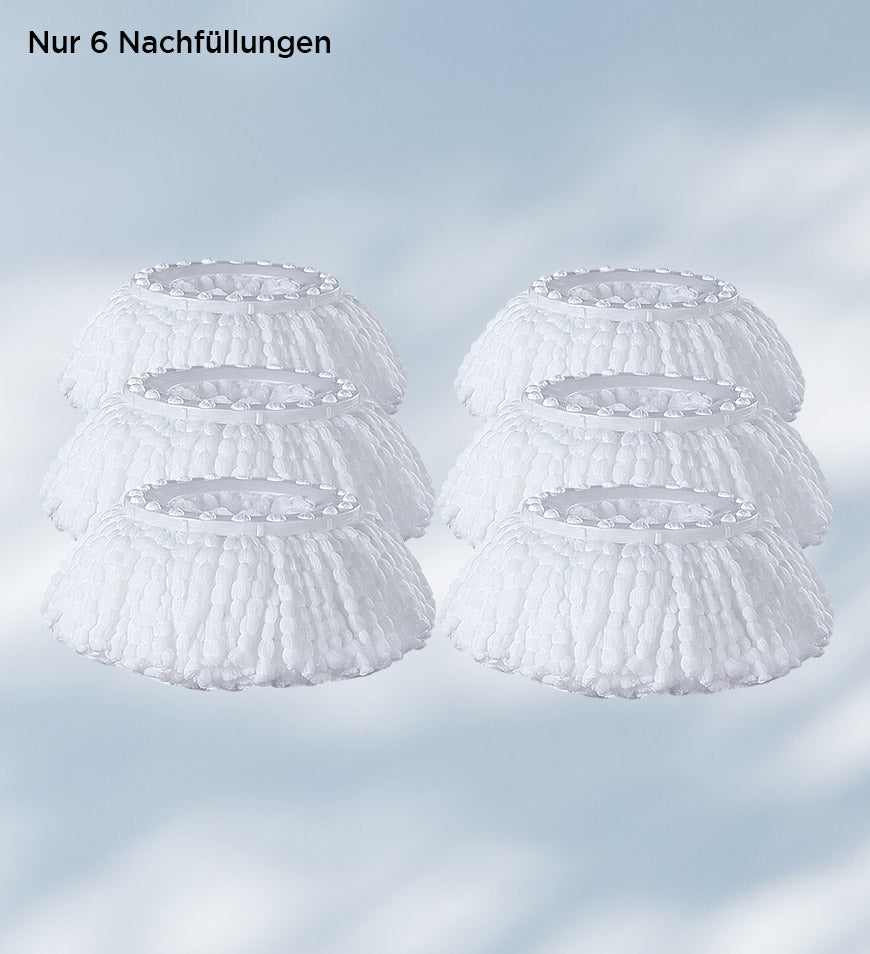 Frendorf | 360° Drehbarer Wischmopp- und Eimer-Set mit Auswringsystem F63