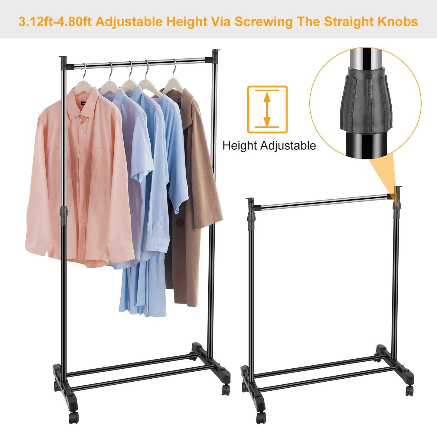 Frendorf | 15 kg./33 lbs. höhenverstellbare Kleiderständer