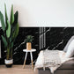 PVC Abziehbare Tapetentafel Zeitgemäß Marmor Look Wandverkleidung für Küche (4 Stück)