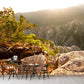 Braune Berg Sonnenaufgang Szene Wandbild Wasserdicht Modern Stil Wohnzimmer Wanddekoration