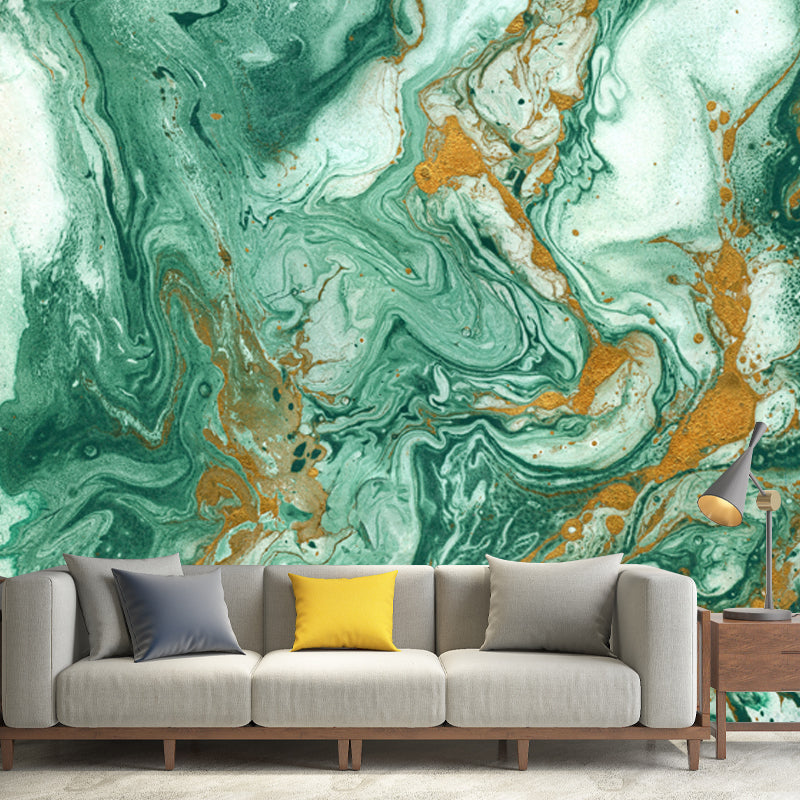 Frendorf | Wasserdicht Geschlossene Kurvenmural Tropix Vliesstoff Wandkunst, Maßgeschneiderte Größe