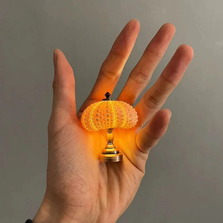 Seeigel Nachtlampe - Lampe - Stimmungsvolle Beleuchtung