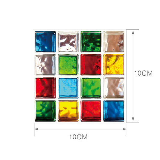 30 Stück holografische Effekt-Tapeten moderne Klebe-Wäschewandverkleidung, 3,3 Quadratfuß