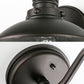 Frendorf | Eén Lamp Wandlamp Verlichting Cone/Uiteindige Schaduw Gebubbeld/Opale Glas Industriële Ingangslichtarmatuur in Zwart