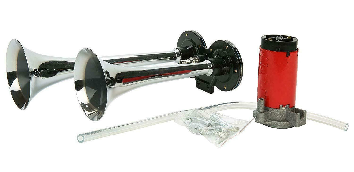 Frendorf | 150 DB Zughorn für Lkw und Autos | Zughorn mit Luftkompressor