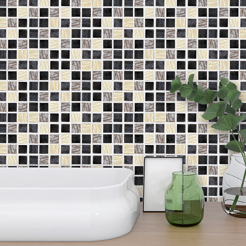 Frendorf | Bohemia Dammenbehang 54 Stuks Zwart Peel en Plak Wanddecoratie voor Keuken Achterwand