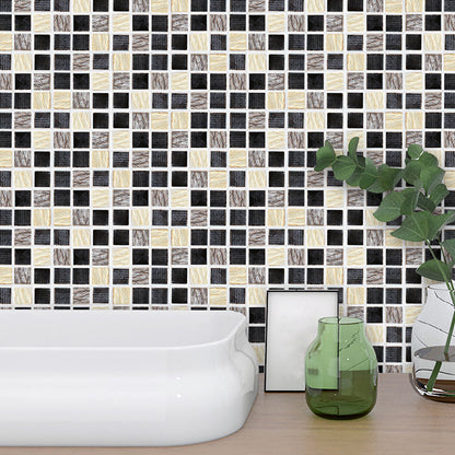 Frendorf | Bohemia Dammenbehang 54 Stuks Zwart Peel en Plak Wanddecoratie voor Keuken Achterwand