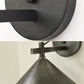 Frendorf | 1 Lichtmetalen Wandlamp Licht Industrieel Verouderd Zilver/Bronze Kegel Eetkamer Verlichtingsarmatuur