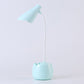 Augenfreundliche Flexible Gooseneck Schreibtischlampe Stifthalter Design LED USB Lade Leselampe in Blau/Rot/Weiß/Gelb