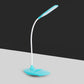 Blaue/Rosa/Weiße LED Schreibtischlampe Zeitgenössischer Stil Plastik Tischlampe für Nachttisch Studium