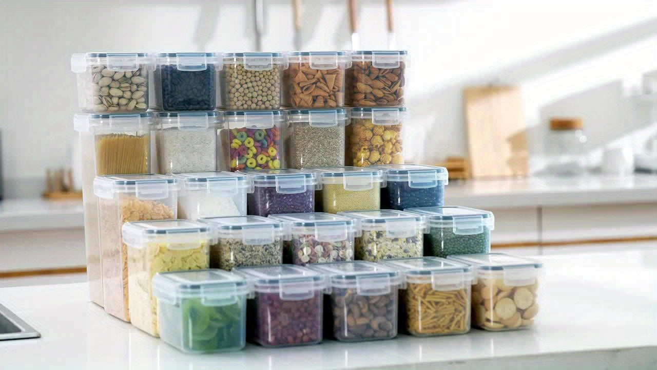 Frendorf | 24-teiliges Premium-Küchen-Aufbewahrungsset – Praktisch und Organisiert