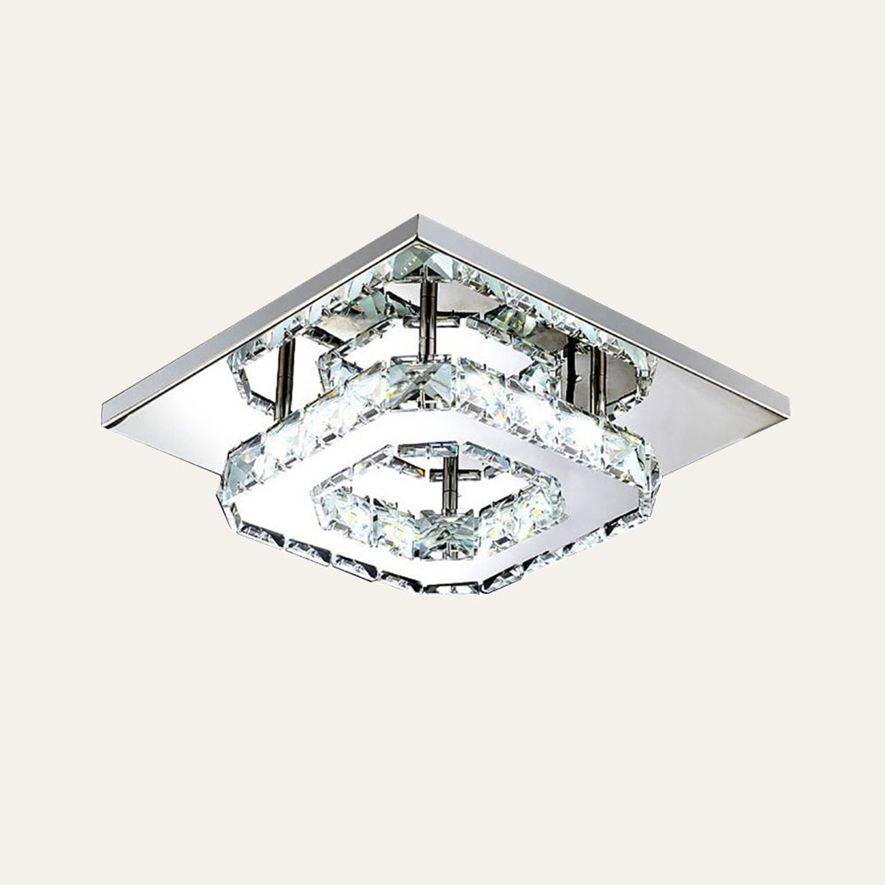 Frendorf | Deckenleuchte Kristall LED Modern Flush Fixture