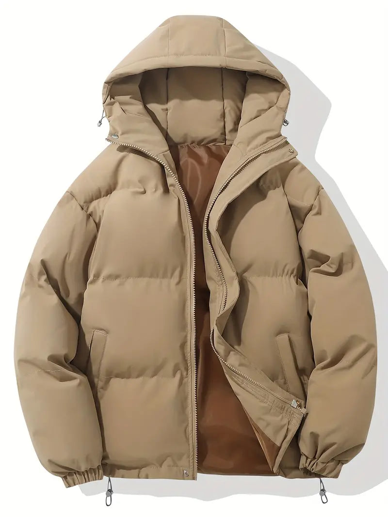 Frendorf | Wind- und wasserdichter Puffer Wintermantel Kapuzenjacke