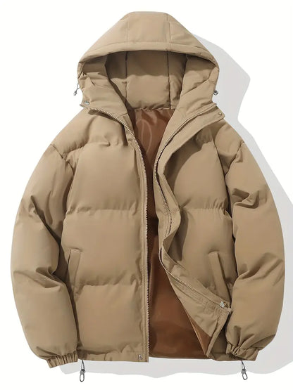 Frendorf | Wind- und wasserdichter Puffer Wintermantel Kapuzenjacke