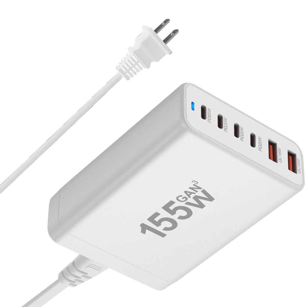 Frendorf | 155W GaN 6-Port USB-C Ladegerät