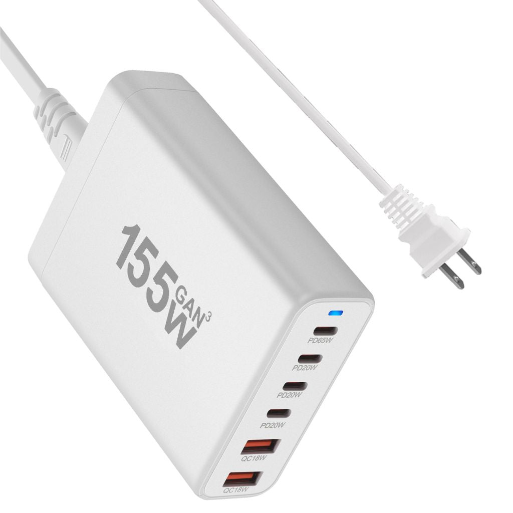 Frendorf | 155W GaN 6-Port USB-C Ladegerät