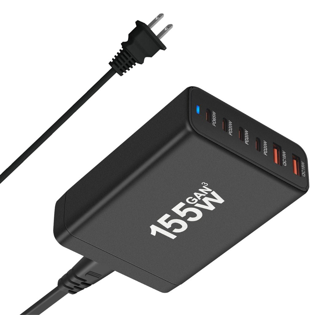 Frendorf | 155W GaN 6-Port USB-C Ladegerät
