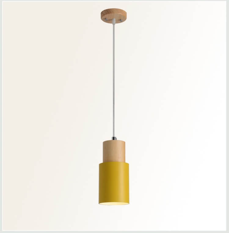 SinglePend - Nordic Macaron Zylinder Aluminium 1-flammige LED-Hängelampe