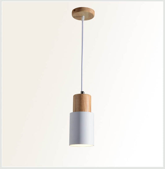 SinglePend - Nordic Macaron Zylinder Aluminium 1-flammige LED-Hängelampe