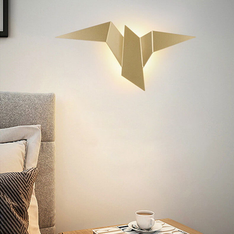 Frendorf | SkyWing Moderne LED Wandleuchte | Fliegender Vogel | 1-flammig | Kreatives Design | Deko für Zuhause