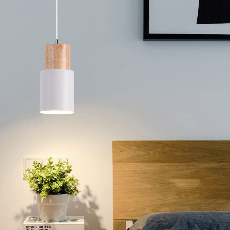SinglePend - Nordic Macaron Zylinder Aluminium 1-flammige LED-Hängelampe