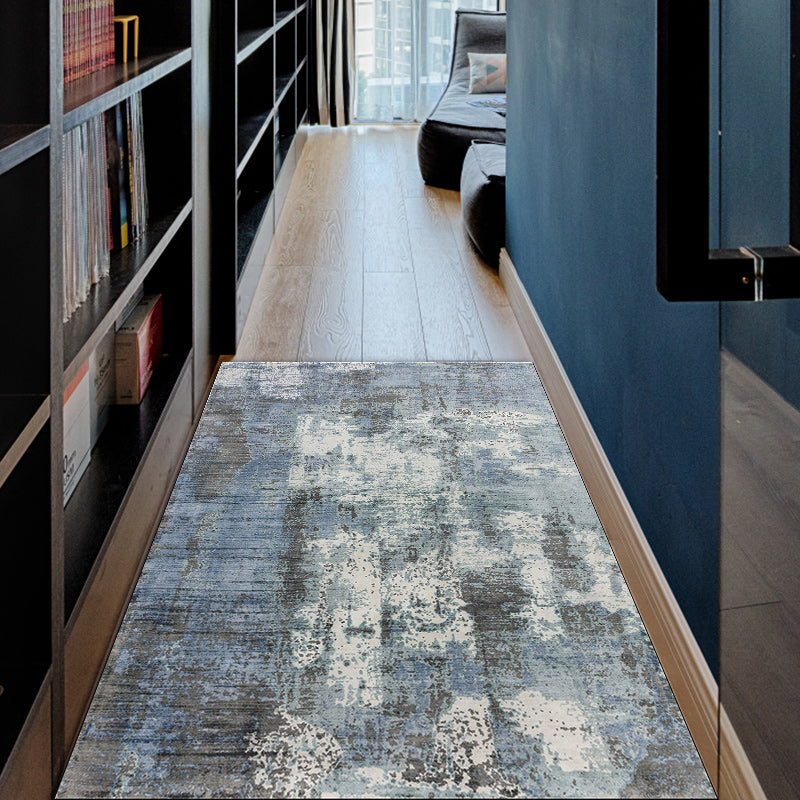 Frendorf | Groene en Roze Moderne Tapijt Polyester Abstract Tapijt Wasbaar Antislip Onderzijde Vloerkleed voor Woonkamer