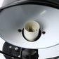 Frendorf | Schwarz/Weiß Schwenkarms Wandlicht mit Schalen-Schirm Industrie Metall 1 Kopf Flur Wandleuchte Lampe