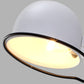 Frendorf | Schwarz/Weiß Schwenkarms Wandlicht mit Schalen-Schirm Industrie Metall 1 Kopf Flur Wandleuchte Lampe