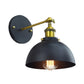 Frendorf | 1 Kop Wandverlichting met Koepel Shade Metalen Draaibare Wandlamp in Messing Afwerking voor Balkon