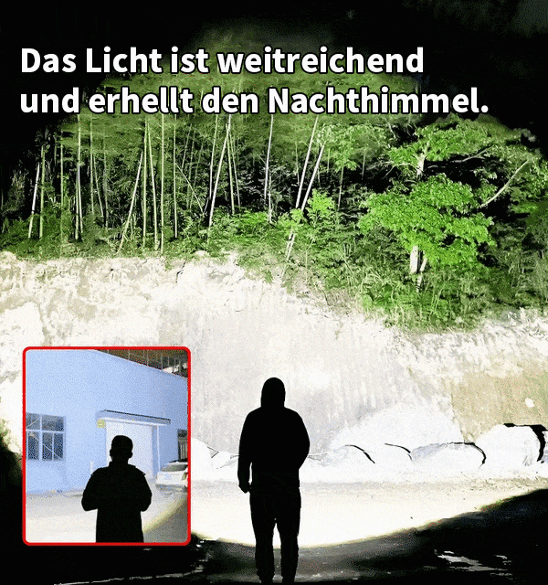 Frendorf | Der heutige Sonderpreis Deutsche dreiäugige Monster-Mini-Super-Power-Taschenlampe