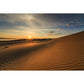 Abroad Sand Dune Waves Wandbild für Zuhause Sonnenuntergang Wüstenlandschaft Wanddekoration, Maßgeschneidert