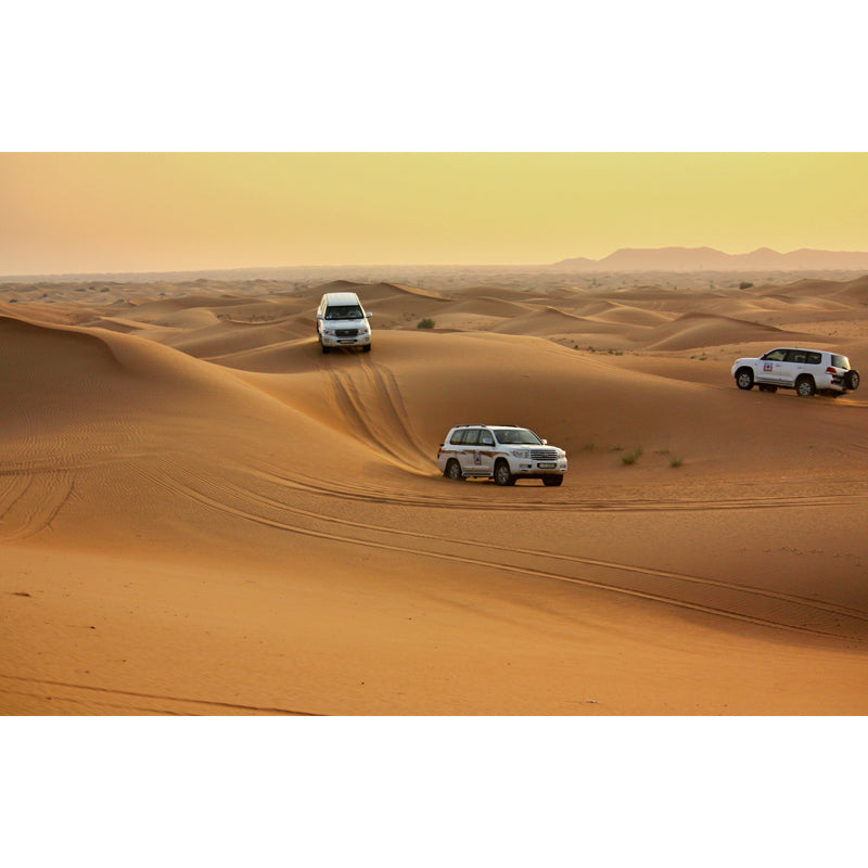 Frendorf | Desert Driving Adventure Wandbehang Modern Vochtbestendig Jongenskamer Wanddecoratie, Aangepast