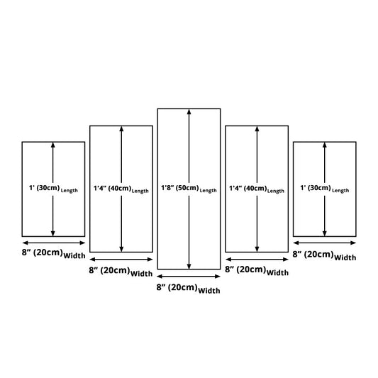 Frendorf | Braun Rock Park Landschaftsleinwand Mehrteiliges Modernistisches Esszimmer Wandkunstdruck