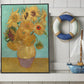 Frendorf | Klassieke Stilleven Bloem Schilderij Pastel Kleur Geweven Canvas Muur Kunst voor Thuis
