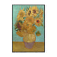 Frendorf | Klassieke Stilleven Bloem Schilderij Pastel Kleur Geweven Canvas Muur Kunst voor Thuis