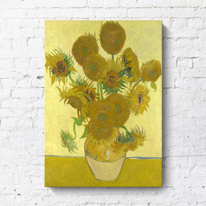 Frendorf | Klassieke Stilleven Bloem Schilderij Pastel Kleur Geweven Canvas Muur Kunst voor Thuis