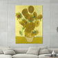 Frendorf | Klassieke Stilleven Bloem Schilderij Pastel Kleur Geweven Canvas Muur Kunst voor Thuis