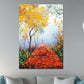 Szenerie Malerei Wanddekoration moderner Stil Textured Canvas Kunstdruck für Wohnzimmer