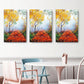 Szenerie Malerei Wanddekoration moderner Stil Textured Canvas Kunstdruck für Wohnzimmer