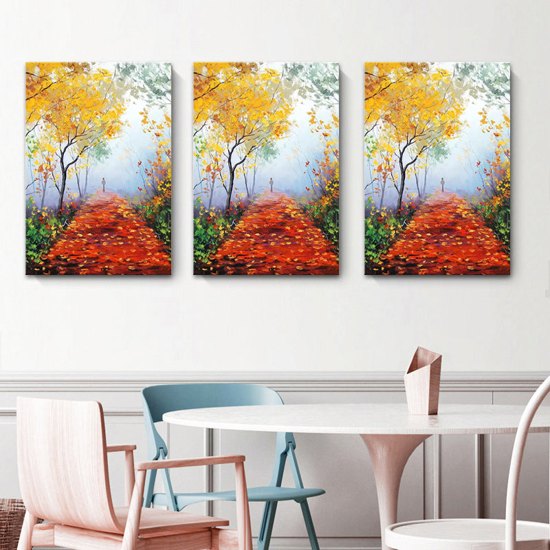 Szenerie Malerei Wanddekoration moderner Stil Textured Canvas Kunstdruck für Wohnzimmer