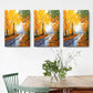 Szenerie Malerei Wanddekoration moderner Stil Textured Canvas Kunstdruck für Wohnzimmer