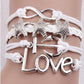 Frendorf | Infinity Star Anker Liebe Armband