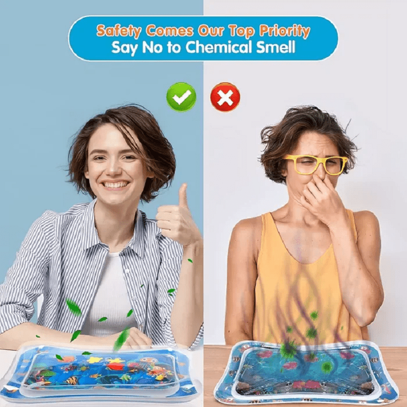 Frendorf | Aufblasbare Wasser-Sinnesmatte für Bauchlage für Baby & Haustier
